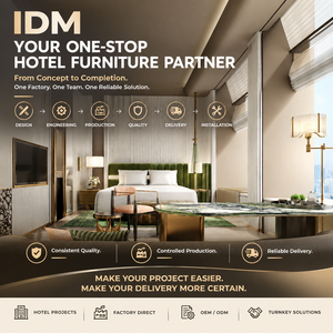 Set di Mobili per Camera da Letto in Legno Massello Ecologico IDM per Hotel 3-5 Stelle Soluzioni Personalizzate Chiavi in Mano - Product Image 4
