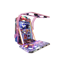 Équipement de divertissement de jeux vidéo d'intérieur, grande machine de danse de divertissement, machine de danse d'arcade