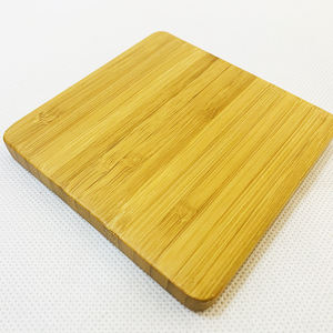 Wooden <b>Trivets</b> for Hot Dishes Rectangle Shape <b>Trivet</b> Set 4 <b>Trivets</b> + 1 <b>Stand</b> Space Saving Durable Modern Christmas Home Decor - Product Image 5
