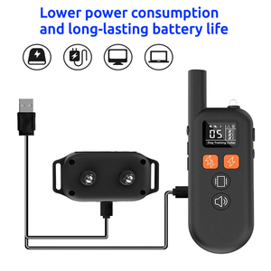 Logotipo personalizable de alta potencia de larga distancia de control remoto IPX7 impermeable <span class=keywords><strong>anti</strong></span> ladridos <span class=keywords><strong>collar</strong></span> de perro - Product Image 2