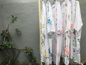 Chaqueta Kimono de Rayón para Mujer, Diseño Veraniego, Estilo Bohemio, Estampado de Dibujos Animados, Transpirable, Talla Grande - Product Image 4