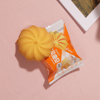 Biscuits au beurre de qualité supérieure, texture croustillante, emballés individuellement, idéaux pour les collations quotidiennes et les fournitures de café