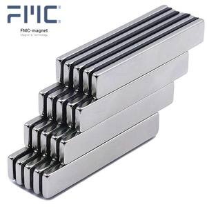 Bloc bon marché d'aimant de néodyme de l'éodyme N52 super fort pour l'aimant industriel de Ndfeb avec des services de traitement de soudure de recourbement - Product Image 1