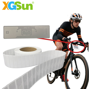 Oem/ODM RFID bọt BIB tag Dogbone smartrac U8 dài đọc phạm vi mã hóa dính cho Marathon thời gian không thấm nước - Product Image 1