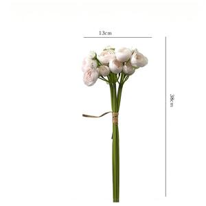 Wholesale Realistic Lotus <b>Artificial</b> Flowers Bridal <b>Bouquets</b> & Scandinavian Interior Design Props - Product Image 5