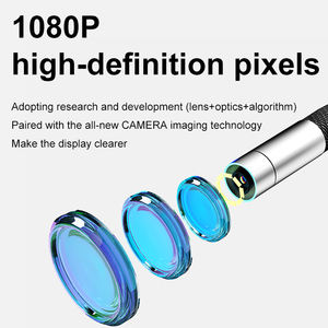 180 °   Endoscope industriel rotatif avec écran IPS de 5 pouces, caméra d'inspection industrielle bidirectionnelle <span class=keywords><strong>pour</strong></span> la réparation automobile, endoscope <span class=keywords><strong>pour</strong></span> voitures - Product Image 4