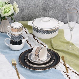 Bán Buôn Sản Phẩm Gốm Sứ Hoàng Gia 47 Cái 72 Cái Bộ Đồ Ăn Tấm Dinner Đặt Bộ Đồ Ăn - Product Image 2