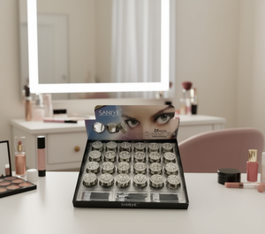 Saniye Eyeliner, paquete de 24 unidades, kit de delineador de ojos cosmético para mujeres, herramientas de belleza - Product Image 2