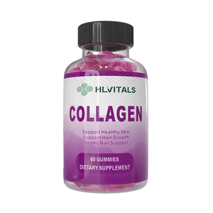 Gommes à mâcher multi-collagène OEM avec biotine, vitamine C, acide hyaluronique, 60 unités - Product Image 1