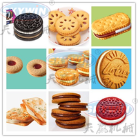 Machine à biscuits de haute qualité pour la fabrication de biscuits, de crème au chocolat, de sandwichs, de biscuits, de gâteaux, de snacks, d'aliments pour boulangeries