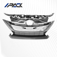 Pour Toyota Prius Prime 2019, cache de calandre avant Premium |   Finition lisse solide non ventilée |   Remplacement de garniture de pare-chocs élégante