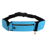 Ceinture d'hydratation en néoprène anti-éclaboussures, sac banane personnalisé avec logo imprimé, sac à bouteille d'eau imperméable, ceinture de course à pied, sac banane