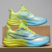 Cross-border sol PVC Pria, sneaker kasual tinggi sol ukuran besar Microfiber kulit tahan air bernafas untuk berjalan