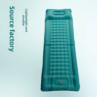 Matelas de camping gonflable portable pour voiture, lit d'air extérieur avec sac de transport
