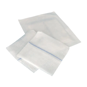 Disposable Strife Degreased <strong>Cotton</strong> Medical <strong>Surgical</strong> Gauze Sponge Pad Swab Gauze Pieces with X-ray Detectable Thread - Product Image 2