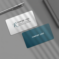Carte de visite personnalisée de luxe, impression sur papier cartonné, logo en relief, texte, informations de contact, carte de visite professionnelle