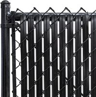 Kit de lames d'intimité pour clôture grillagée à installation facile, résistant aux intempéries, clôture métallique décorative pour terrains de tennis, écoles et parcs publics