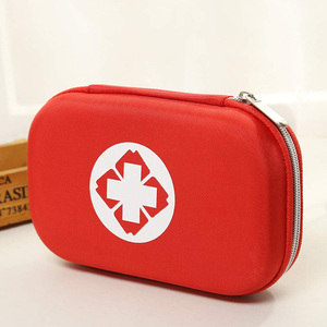 De cáscara dura resistente al agua ayuda Shell duro caso ayuda EVA duro rojo caso médico para la primera de emergencia - Product Image 1