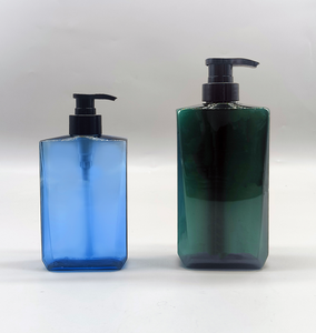 Confezioni di Lusso per la Cura della Pelle, Bottiglie con Pompa in PET PETG da 300ml e 500ml per Bagnoschiuma e Gel <span class=keywords><strong>Doccia</strong></span> - Product Image 3