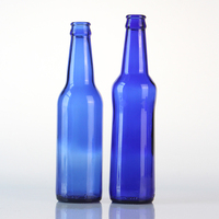 Bouteilles de bière en verre de forme personnalisée de luxe de 330Ml 640Ml pour la mise en bouteille de la bière