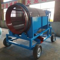 Équipement de criblage de sable et de gravier personnalisé, machine de lavage minière, crible à tambour portable