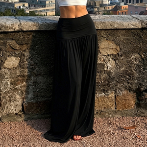 High Waist A Line Midi <b>Skirt</b> Women's Lightweight Flowy Casual <b>Long</b> <b>Skirt</b> <b>Summer</b> Fashion Chiffon <b>Skirt</b> Spring Autumn Wear - Product Image 5