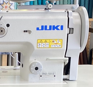 USED JUKIS DNU-1541S Single Needle Lock Stitch Compound <b>Walking</b> Foot Industrial Sewing <b>Machine</b> with Safety Clutch Motor Home Use - Product Image 3