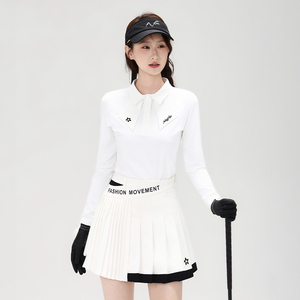 Automne/<span class=keywords><strong>hiver</strong></span> vêtements de <span class=keywords><strong>golf</strong></span> pour femmes polo à manches longues doux et confortable vêtements de sport de loisirs de plein air - Product Image 1