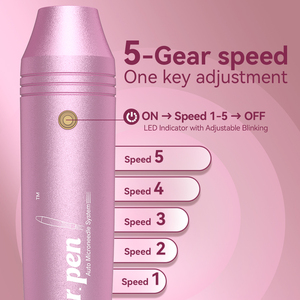 <span class=keywords><strong>Dr</strong></span>. <span class=keywords><strong>Pen</strong></span> M7 Personalizado con Logotipo, Color Oro Rosa, Pluma Profesional de Microagujas con Agujas de Acero Inoxidable para el Cuidado del Cuerpo y Labios, Enchufe Estadounidense - Product Image 3