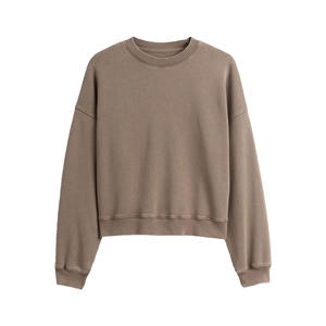 เสื้อสเวตเชิ้ตผู้หญิง Velvet Season ออกแบบมาเพื่อความอบอุ่นนุ่มสบาย ทรงหลวมใส่สบายและสไตล์ลำลองที่อบอุ่นสำหรับการออกนอกบ้านในทุกๆ วัน - Product Image 3