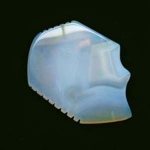 DIY gema logotipo personalizado ágata gris estiramiento facial mariposa Jade masaje Gua Sha amatista herramienta cristal de cuarzo - Product Image 3