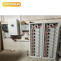 Greensun batterie au lithium haute tension 51.2V 100AH 20KWH 30KWH 40KWH 50KWH 60KWH HV batterie au lithium-ion avec onduleur deye Solis
