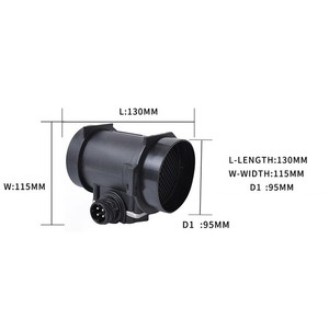 Sensor de flujo de aire masivo automático Sylion 5WK9600 5WK9617 13621703275 13621703650 1707650 para <span class=keywords><strong>BMW</strong></span> E36 E38 E39 Z3 M3 323 328 523 528 - Product Image 5