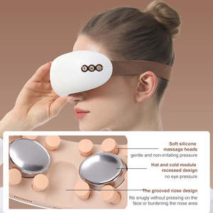 Masajeador para el Cuidado Diario del Síndrome del Ojo Seco, Recuperación de la Fatiga Ocular, Máscara de Vibración para el Cuidado de los Ojos, Compresa Fría, Equipo para el Cuidado de los Ojos - Product Image 6