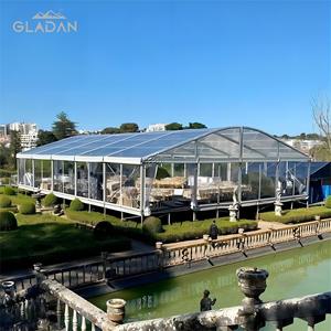 Tente d'activité extérieure en alliage d'aluminium Exposition de voitures Basketball Badminton <span class=keywords><strong>Location</strong></span> de tentes de mariage Stockage Serre industrielle - Product Image 4