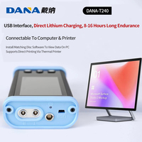 DANA-T240 NDT Professional Test Instruments Accurately Measure Ultrasonic Thickness Gauge with A-scan and B-scan Function