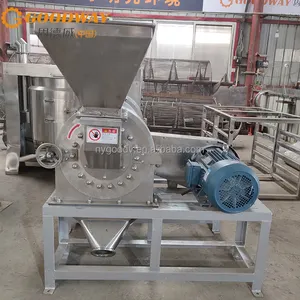 Low Cost Cassava Mill Grinding Machine For Garri Processing Cassava Flour Powder Miller Cassava Leaves Milling Machine