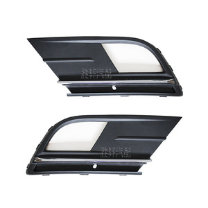 Volkswagen Sagitar 2015-2018 Fog Light Bezels Front Bumper Left Right Lower Grille Covers <b>ABS</b> Plastic Screw Fixing - Product Image 1