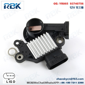 Regulador de Generador Rbk 93740756 Yr865 12V, Piezas de Alternador para Reemplazo y Reparación - Product Image 2