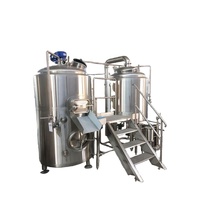 Machine à fabriquer de la bière artisanale, système de micro-brasserie, équipement de brassage artisanal, projet clé en main de 100L, 200L, 300L à vendre