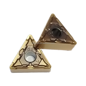 Tnmg160408 tnmg160404 hình tam giác Bên ngoài Vòng Carbide chèn độ dẻo dai carbon thấp các bộ phận thép chế biến CNC chèn - Product Image 1