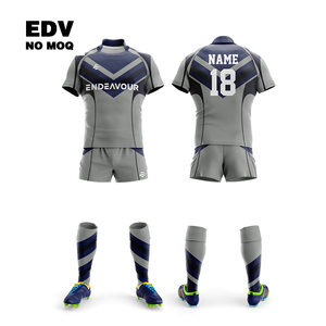 Free Design Rugby Sets Rugby Shirt Transpirable Hombres Rugby Jersey - Product Image 2
