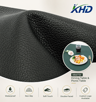 Tapis de table décoratif en PVC souple, imperméable, antidérapant, imprimé sur mesure, double face, en similicuir, pour meubles de salle à manger