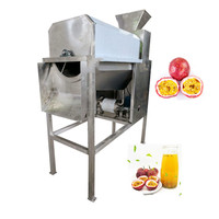Voedselverwerkingshulpmachine roestvrij staal passievrucht sapcentrifuge pulpseparator apparatuur