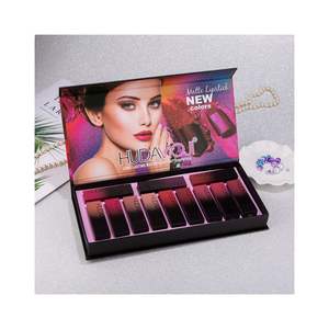 Grosir Kosmetik Bibir 9 Warna Matte + 3 Warna Lipstik Berkilau - Product Image 1