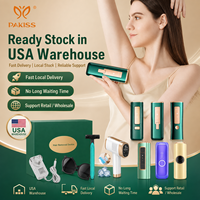 PAKISS Prêt à expédier, stock local aux États-Unis, appareil d'épilation IPL portable, refroidissement par glace, épilateur pour tout le corps, utilisation à domicile