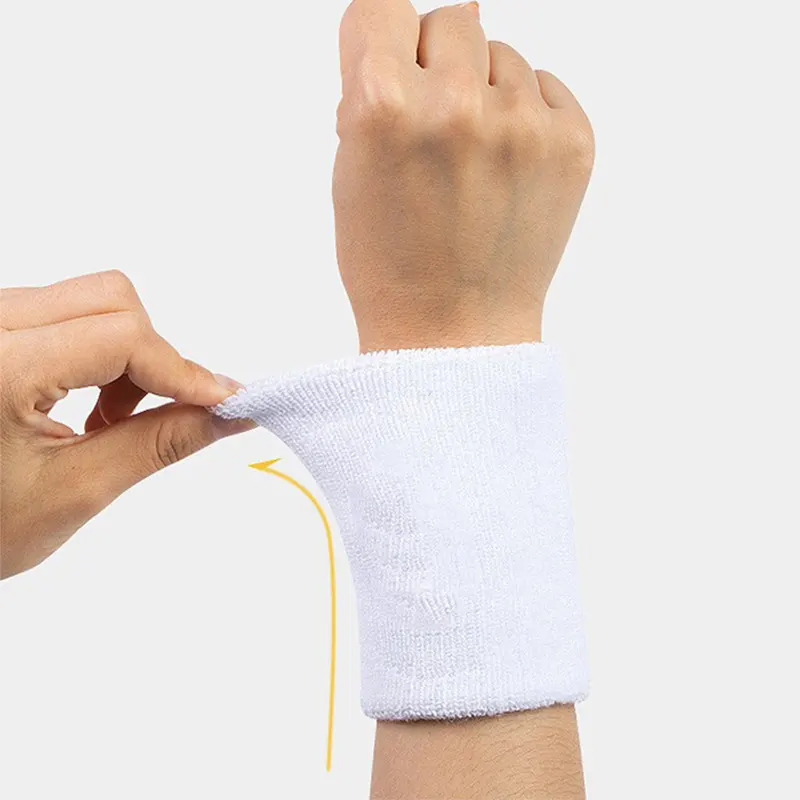 Factory Hot Sale elastische hochfeste Rebound Baumwoll handtuch Armbänder für Fitness-Gymnastik-Pullover