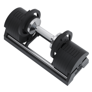 Haltères réglables en fonte de 45 kg avec réglage rapide, verrouillage par torsion, poignées texturées – Kit de musculation pour entraînement quotidien des bras et du dos - Product Image 6