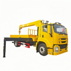 Grúa montada <span class=keywords><strong>en</strong></span> camión Isuzu 12T de alta calidad, cilindro hidráulico Hengli, camiones grúa pequeños telescópicos a la <span class=keywords><strong>venta</strong></span> - Product Image 2