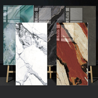 Carreaux de sol et de mur en porcelaine de luxe, antidérapants, brillants, 750x1500mm, pour villa, hall, salle à manger, salle de bain, usage haut de gamme en club